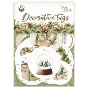 Cosy Winter Double-Sided Cardstock Tags 9 Per Pkg -#01