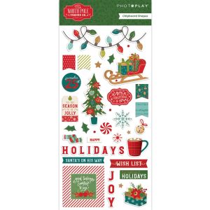 The North Pole Trading Co. Chipboard 6 Inch X12 Inch
