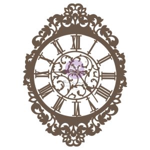 Prima Marketing Laser Cut Chipboard Time Is Now 1