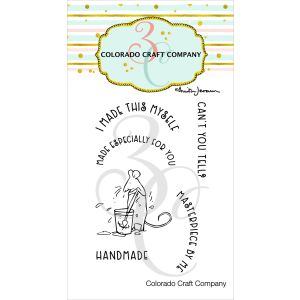 Colorado Craft Company Clear Stamps 2inchX3inch Handmade Mini By Anita Jeram