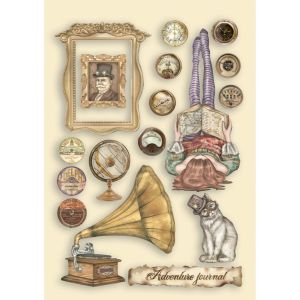 Stamperia Wooden Shapes A5 Cat Lady Vagabond Lifestyle