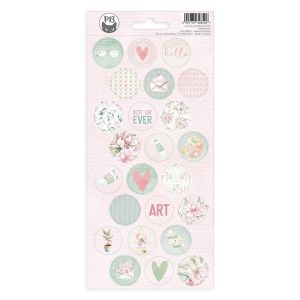 Let Your Creativity Bloom Cardstock Stickers 4 inch X9 inch 03
