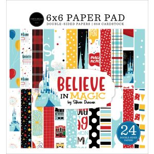 Carta Bella Double Sided Paper Pad 6 inch X6 inch 24Per Pkg Believe In Magic