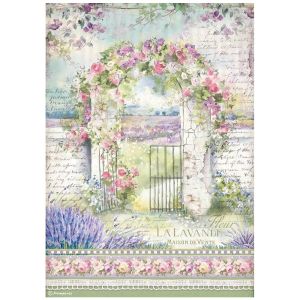 Stamperia Rice Paper Sheet A4 Arch Provence