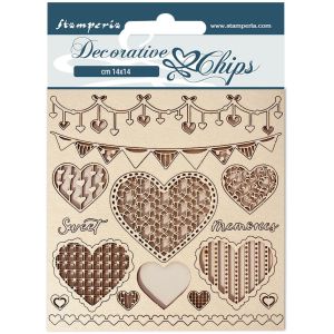 Stamperia Decorative Chips 5.5