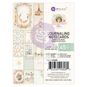 Miel By Frank Garcia Journaling Cards 3Inch X4Inch 45 Per Pkg 15 Designs Per 3 Each