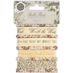 Craft Consortium Lace Ribbon Pack-Belle Fleur