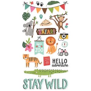 Into The Wild Chipboard Stickers 6