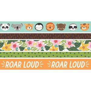 Simple Stories Into The Wild Washi Tape 5 Per Pkg -