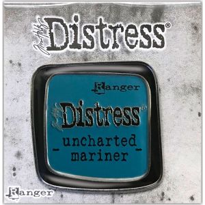 Tim Holtz Distress Enamel Collector Pin-Uncharted Mariner