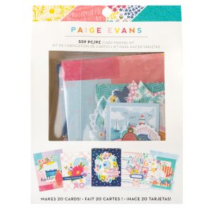 American Crafts Paige Evans Adventurous Card Making Kit-Makes 20