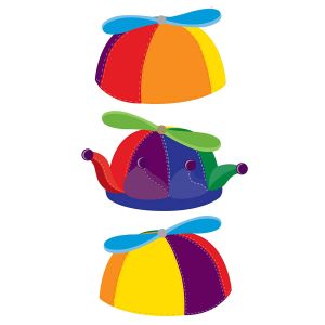 Dunce Caps Jolees Stickers