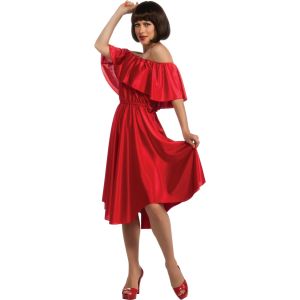 Rubies Saturday Night Fever Dance Dress Red Small Costume