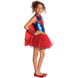 Superhero Tutu Kids Costume Supergirl Medium