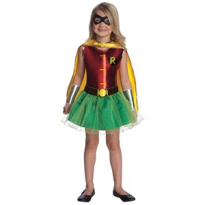 Justice League Childs Robin Tutu Dress Medium