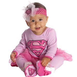 Supergirl Onesie Infant 6 12M