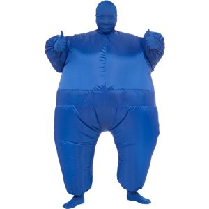 Rubies Inflatable Full Body Suit Costume Blue One Size