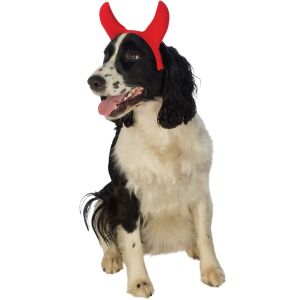 Rubies Devil Horns Pet Costume Accessory Small Medium