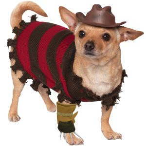 Rubies A Nightmare On Elm Street Freddy Krueger Pet Costume Medium