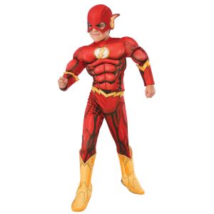 Rubies Costume Dc Superheroes Flash Deluxe Child Costume Small