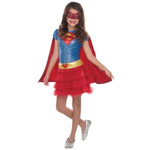 Rubies Costume Dc Superheroes Supergirl Sequin Child Costume Toddler