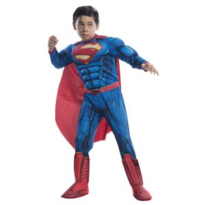 Rubies Costume Dc Superheroes Superman Deluxe Child Costume Small