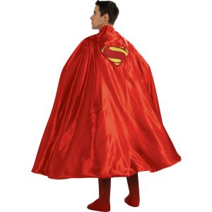 Rubies Mens Batman V Superman Dawn Of Justice Deluxe Adult Superman Cape Red One Size
