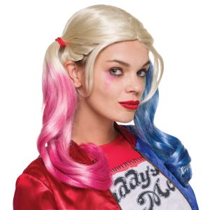 Rubies Womens Suicide Squad Harley Quinn Wig Multi One Size