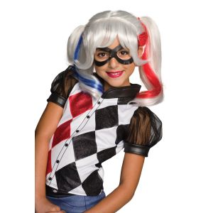 Rubies Costume Girls Dc Super Hero Harley Quinn Wig