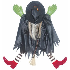 Tree Trunk Witch W Red Shoes St