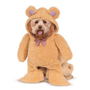 Walking Teddy Bear Pet Suit Large