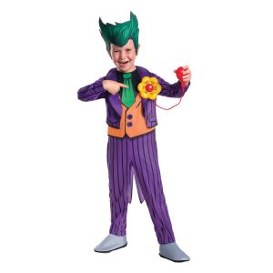 Rubies Costume Boys Dc Comics Deluxe The Joker Costume Medium Multicolor