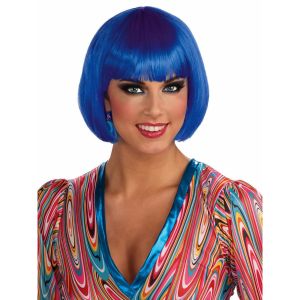 Forum Novelties Adult Bob Blue Wig