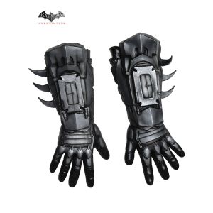 Rubies Mens Arkham City Deluxe Batman Gloves Black One Size