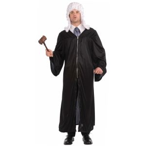 Forum Novelties Mens The Judge Adult Costume Black One Size