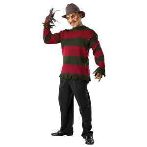 Rubies Mens Nightmare On Elm St Deluxe Adult Freddy Sweater Multicolor X Large