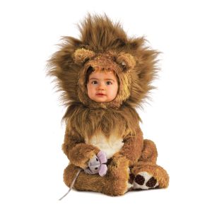 Rubies Infant Noah Ark Lion Cub Romper Brown Beige 6 12 Months
