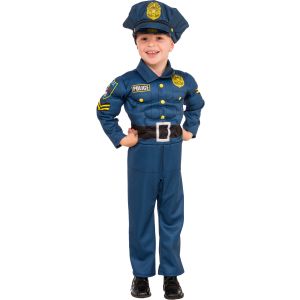 Rubies Childs Deluxe Top Cop Costume X Small