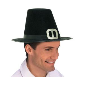 Forum Novelties Mens Novelty Adult Pilgrim Man Hat Black One Size