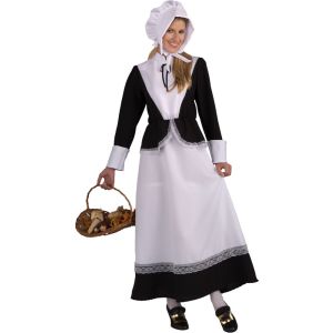 Forum Novelties Plymouth Pilgrim Woman Costume Black Standard