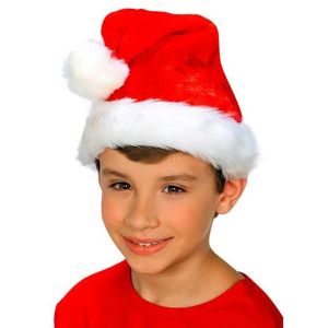 Rubies Costume Co Child Plush Santa Hat Costume