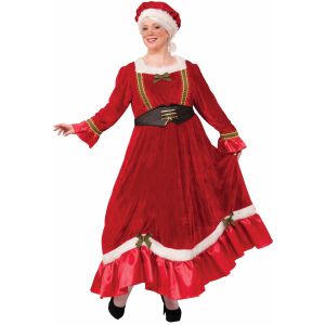 Forum Novelties Womens Plus Size Mrs. Claus Costume Multi Xxx Large