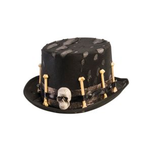 Forum Novelties Party Supplies Unisex Adults Voodoo Top Hat Black Standard Multi