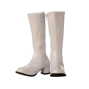 White Gogo Boot For Children