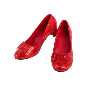 Rubies Red Sequin Child Pump 13 1