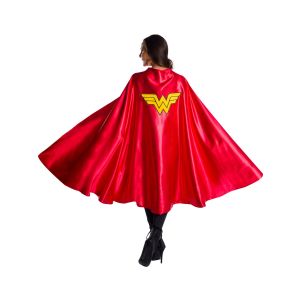 Rubies Womens Dc Comics Deluxe Wonder Woman Cape As Shown One Size