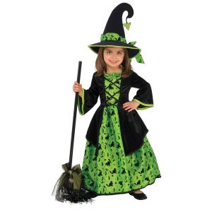 Rubies Witch Childs Costume Green X Small