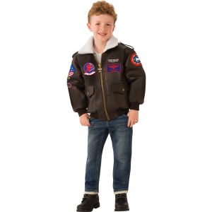 Rubies Top Gun Childs Costume Bomber Jacket X Small