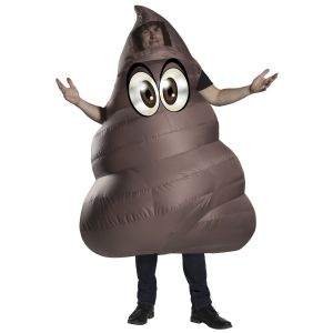 Adult Poop Inflatable Costume Std
