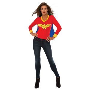 Rubies Womens Dc Superheroes Wonder Woman Sporty Tee Multi Medium